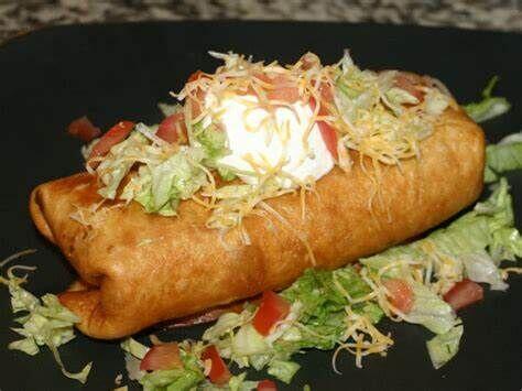 Beef Chimichanga