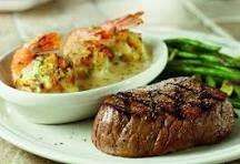 Wednesday Steak And Stuffed Shrimp