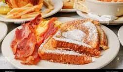 French Toast with Meat