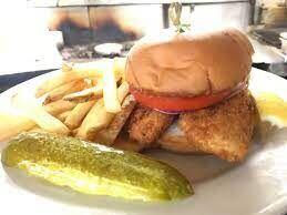 Breaded Perch Sandwich